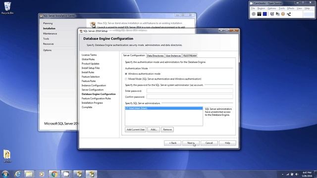 Install and configuration of SQL Server 2014 смотреть онлайн