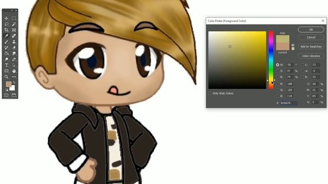 Photoshop Edit Gacha Club Makeover Art Video смотреть онлайн