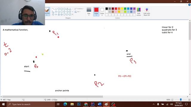 Bezier Curve and Simple Implementation in Java смотреть онлайн