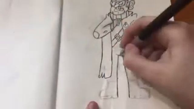 ГРАВИТИРИСОВКА: СТЕНФОРД ПАЙНС из ГРАВИТИ ФОЛЗ смотреть онлайн