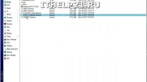 Как сохранить и восстановить конфиг Mikrotik.