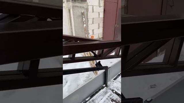 Навесы из поликарбоната Спецкаркас | Погрузка комплекта навеса 7*8, подготовка к установке навеса смотреть онлайн