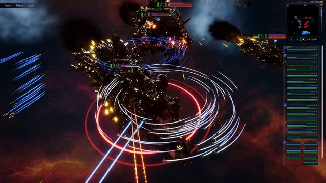 Imperial Navy vs Orks - Skalgrim Mod - Massive Battle - Battlefleet Gothic Armada 2 смотреть онлайн