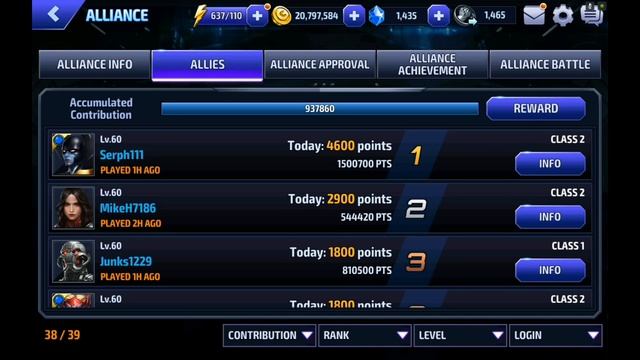 [Marvel Future Fight] Alliances смотреть онлайн