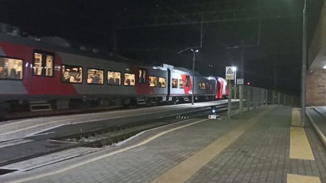 Электропоезд ЭС1 «Ласточка» Краснодар — Аэропорт смотреть онлайн