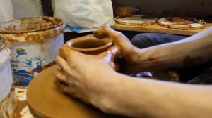 Изготовление деталей чайника на гончарном круге