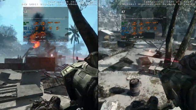 DirectX 9 Vs DirectX 10 | Crysis - Stress Test High Settings (Radeon RX 570 8GB)