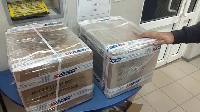 Отправка двигателя 125 для установки на мопед смотреть онлайн
