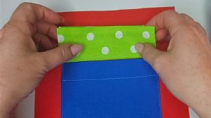 "Невидимый" способ пришивания клапана на накладной карман