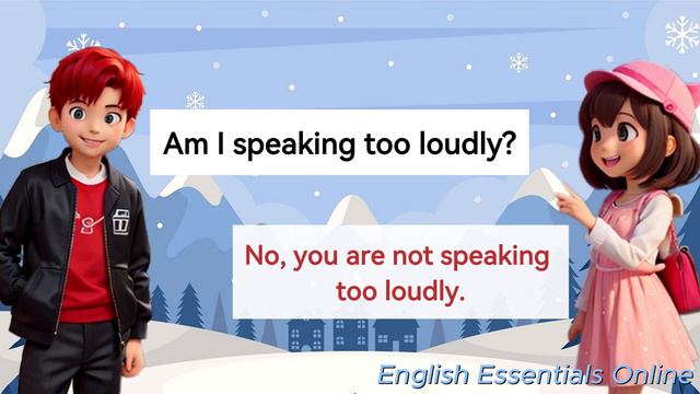 Present Continuous Conversation | Improve your English Skills смотреть онлайн