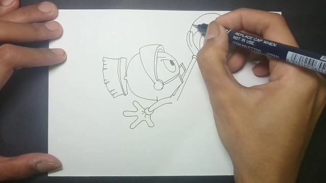 How to Draw Marvin The Martian from Space Jam смотреть онлайн