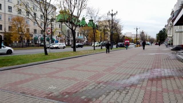 Осенняя прогулка по Хабаровску смотреть онлайн