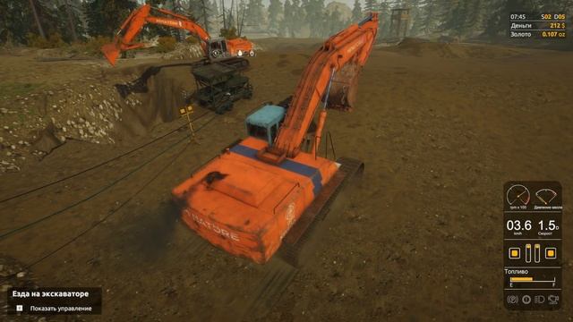 Gold Rush The Game, прохождение на русском, #8 Большой экскаватор смотреть онлайн