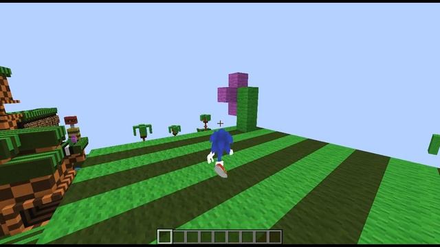 Minecraft Mod: sonic mod mapa do sonic e mod custom steve 1.7.10 смотреть онлайн