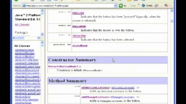 Java Tutorial: Using Java API Documentation смотреть онлайн