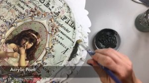 Shabby Chic Decoupage Wall Decor with Transfer Me by Dress My Craft