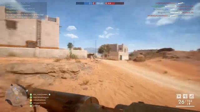 Battlefield 1: Team Deathmatch On Sinai Desert | Huot Support (32-8) смотреть онлайн