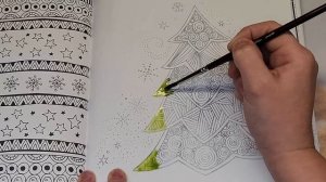 ЧЕЛЛЕНДЖ НАЧИНАЕМ НОВЫЕ РАСКРАСКИ - Тестирую Гессо в книге Риты Берман!