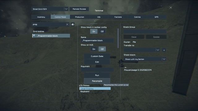 Space Engineers | Cross grid PB bug. смотреть онлайн
