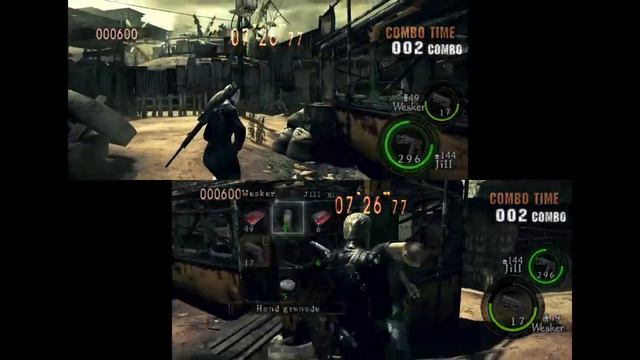 RESIDENT EVIL 5 | The Mercenaries United | Split Screen | Public Assembly 2021 | SS Rank 🎃 ✔️🔴 смотреть онлайн