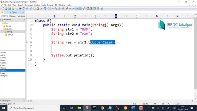 STRING Handling in JAVA ~ #32 (new String in Non Pool Memory) смотреть онлайн