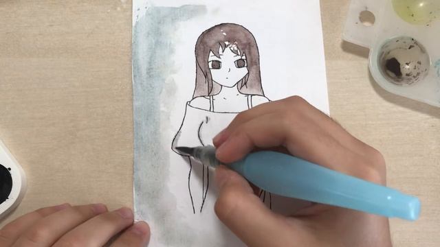 ПРОВАЛ, ХОТЕЛА НАРИСОВАТЬ СЕБЯ / ЭТО БЫЛА ОШИКОЙ ?♀️ смотреть онлайн
