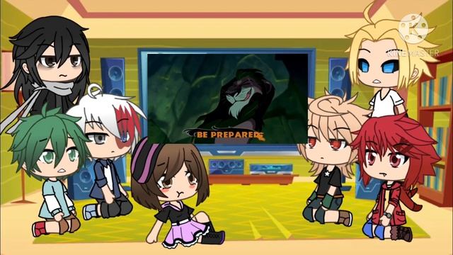 Bnha/Mha reacts to Disney villains part 4|Be prepared||LAZY|| смотреть онлайн