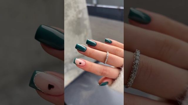 Нежный зеленый френч с сердечком ни кого не оставит равнодушным ? смотреть онлайн