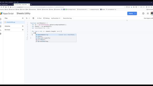 Sort Google Sheets Worksheets with Google Apps Script смотреть онлайн