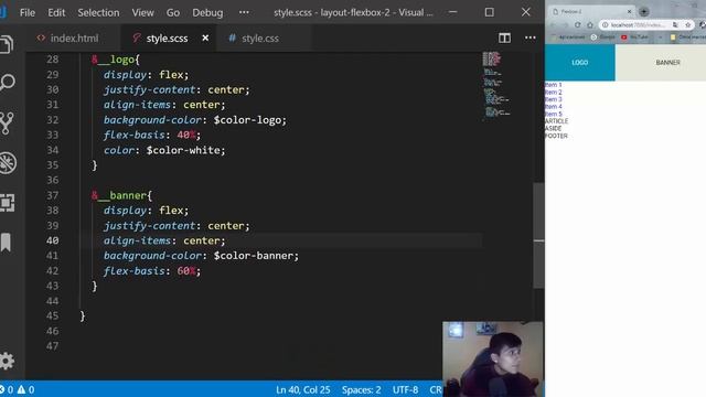 Maquetación con Flexbox - 2 | HTML - SCSS | 2019 смотреть онлайн