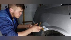 Покраска авто с баллончика/Убираем рыжики своими руками/Убрать гниль своими руками