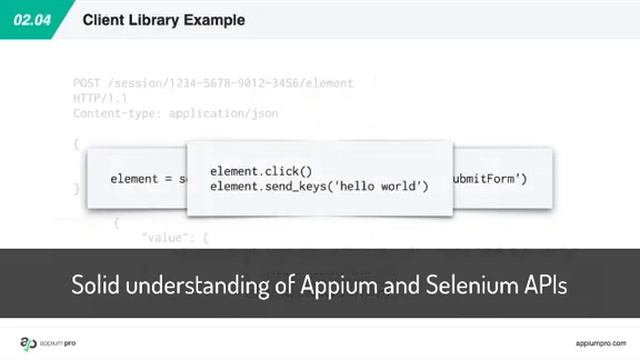 Appium and Selenium Fundamentals 2020 Teaser смотреть онлайн
