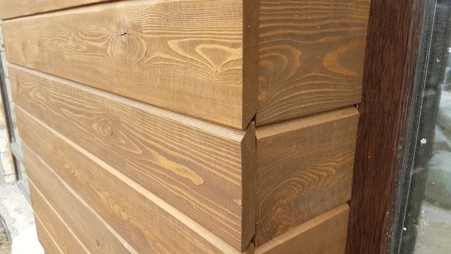 Брашированный скошенный планкен на фасаде дома смотреть онлайн