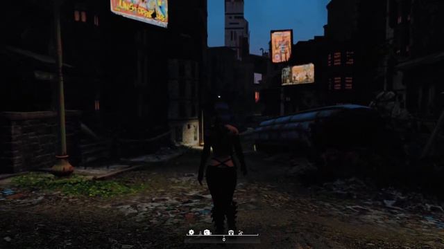Fallout 4 4K A Walk Through Boston Downtown смотреть онлайн