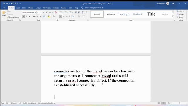 Python Database Connection | How to Connect Python with MySQL Database | Parnika Tutorials смотреть онлайн