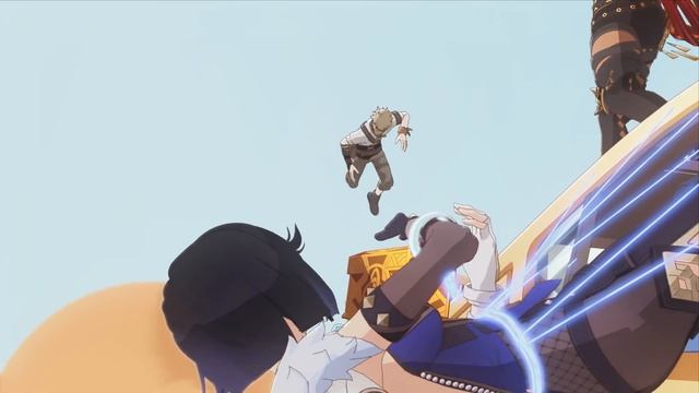 Yelan And Dehya Steal A Car (animation) - 