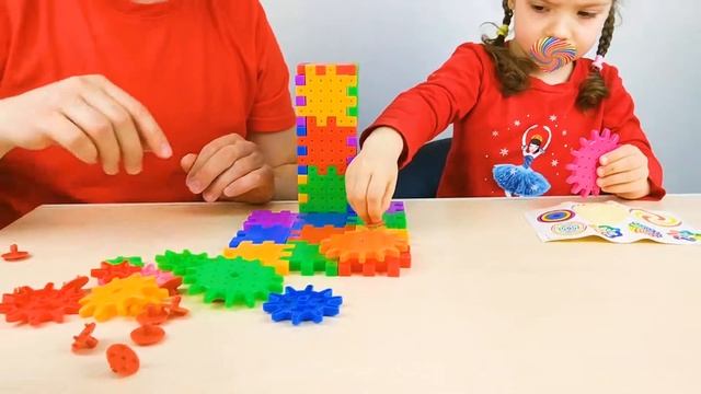 Интересный конструктор Шестерёнки из FIX PRICE / Ангелина тв смотреть онлайн