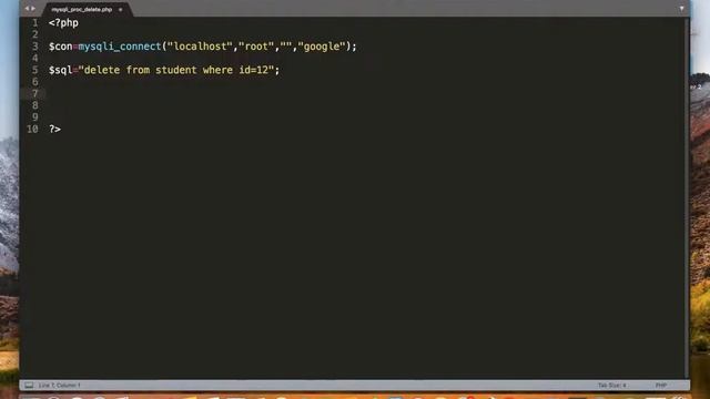 Delete row from mysql table using mysqli procedural oriented (malayalam) смотреть онлайн