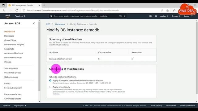 22 Enabling automated backups смотреть онлайн
