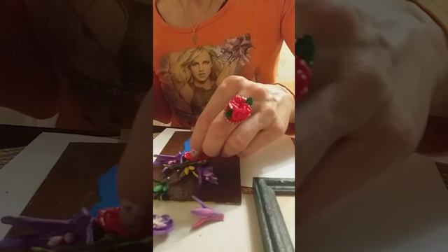 Пано из полимерной глины. смотреть онлайн