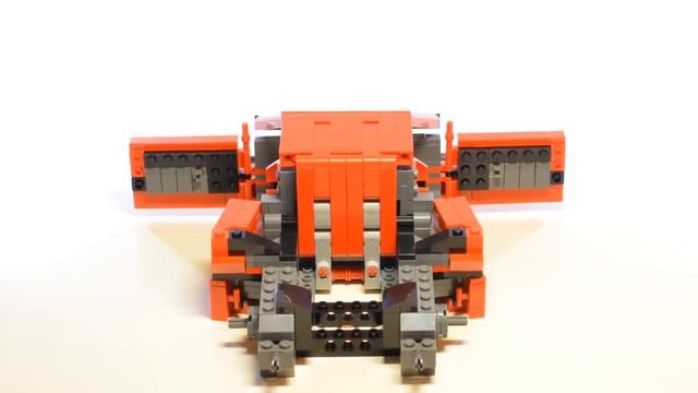 Lego Ferrari F40 with V8 engine stop motion review | ALEXSPLANET смотреть онлайн