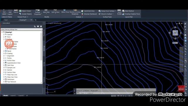 Create Surfac In Civil 3D part 1 смотреть онлайн