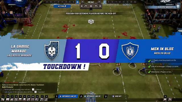 Blood Bowl 3: Humans vs. Chaos Chosen смотреть онлайн