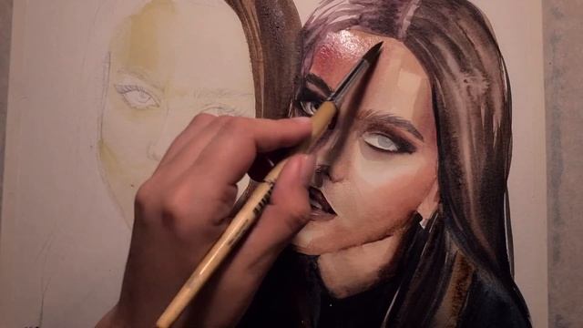 РИСУЮ ДВОЙНЯШЕК КАТЮ И МАРИНУ ❤️ тикток блогеры. SPEED PAINT. смотреть онлайн