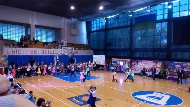 Кубок Феерии 2016 Днепродзержинск, Ювеналы 2Н, 1/4 финала, медленный вальс смотреть онлайн