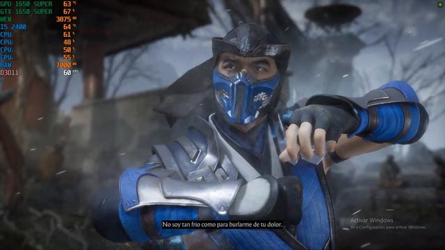 Mortal Kombat 11 - GTX 1650 SUPER - i5-2400 - 1080p смотреть онлайн