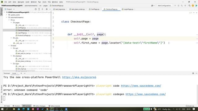 #99 POM Framework - Part 6 | Playwright with Python and Pytest | Page Object Model Design Pattern смотреть онлайн