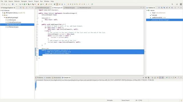 Java Iterator & Iterable смотреть онлайн