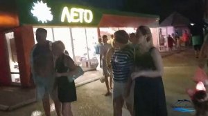 База отдыха Прибой. Прогулка по пляжу и базе отдыха _Прибой_ г. Саки