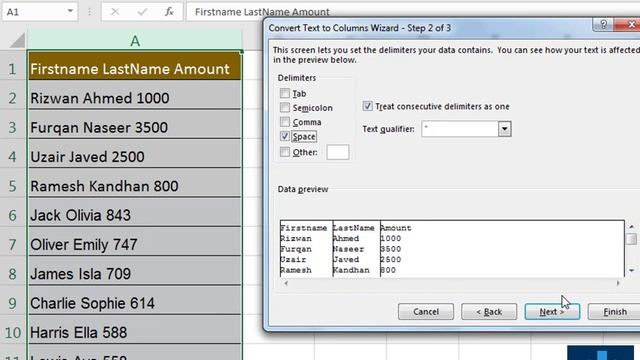 Most Useful information about Text To Column In Excel || Split text in Excel смотреть онлайн